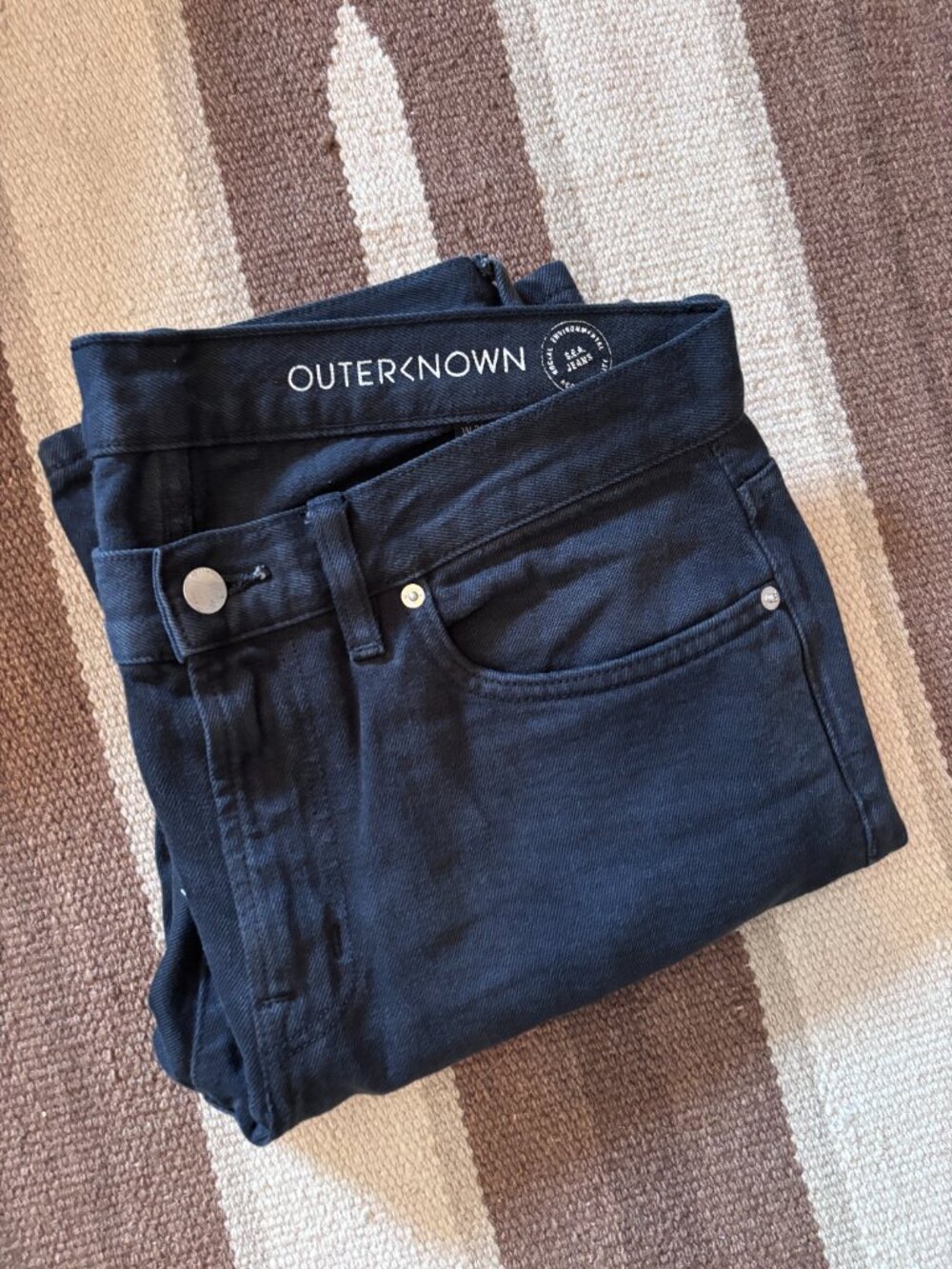 Men's Outerknown Black Denim Jeans W31 / L 30